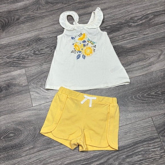 Isaac Mizrahi Yellow Lemon Toddler Outfit 3T 268 - Picture 2 of 7